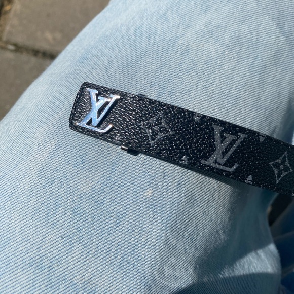 Louis Vuitton Monogram Black Bracelet - Picture 1 of 6